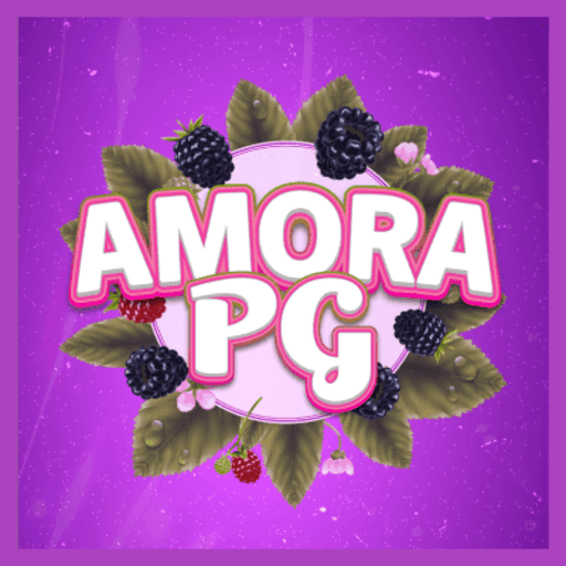 Imagem promocional da AMORAPG mostrando a plataforma e suas vantagens